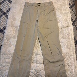 The Children's Place Tan Khaki Pants. Perfect for school uniforms.